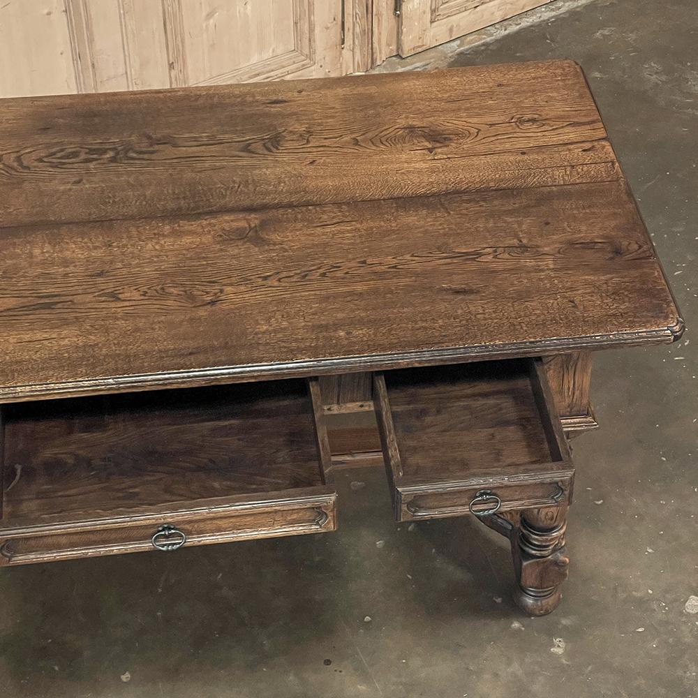 Antique Rustic Country French Desk For Sale 1