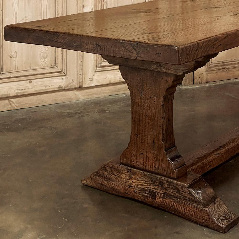 Antique Rustic Country French Farm Table ~ Mesa de comedor en venta 8