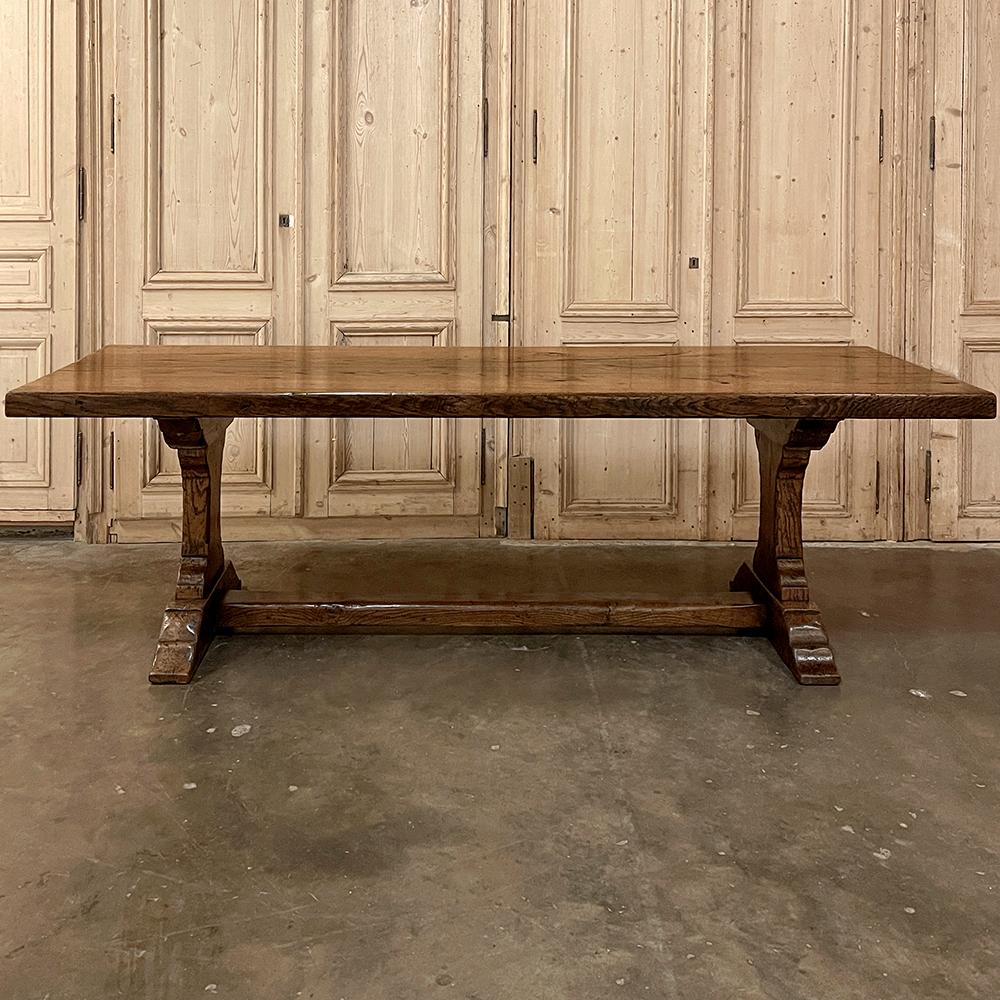 Hand-Crafted Antique Rustic Country French Farm Table ~ Dining Table For Sale
