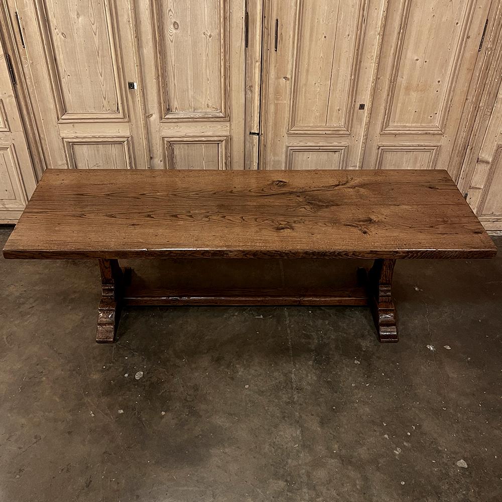 Antique Rustic Country French Farm Table ~ Dining Table In Good Condition For Sale In Dallas, TX