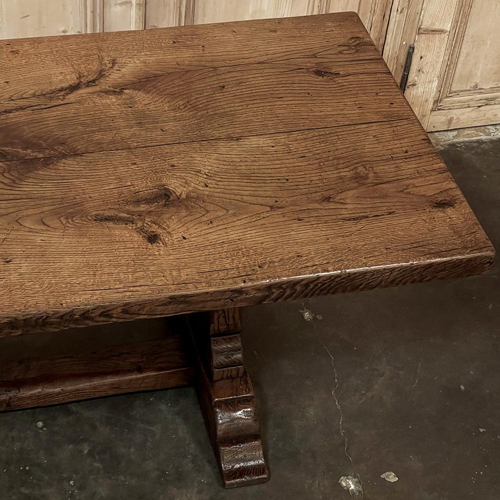 Antique Rustic Country French Farm Table ~ Mesa de comedor Roble en venta