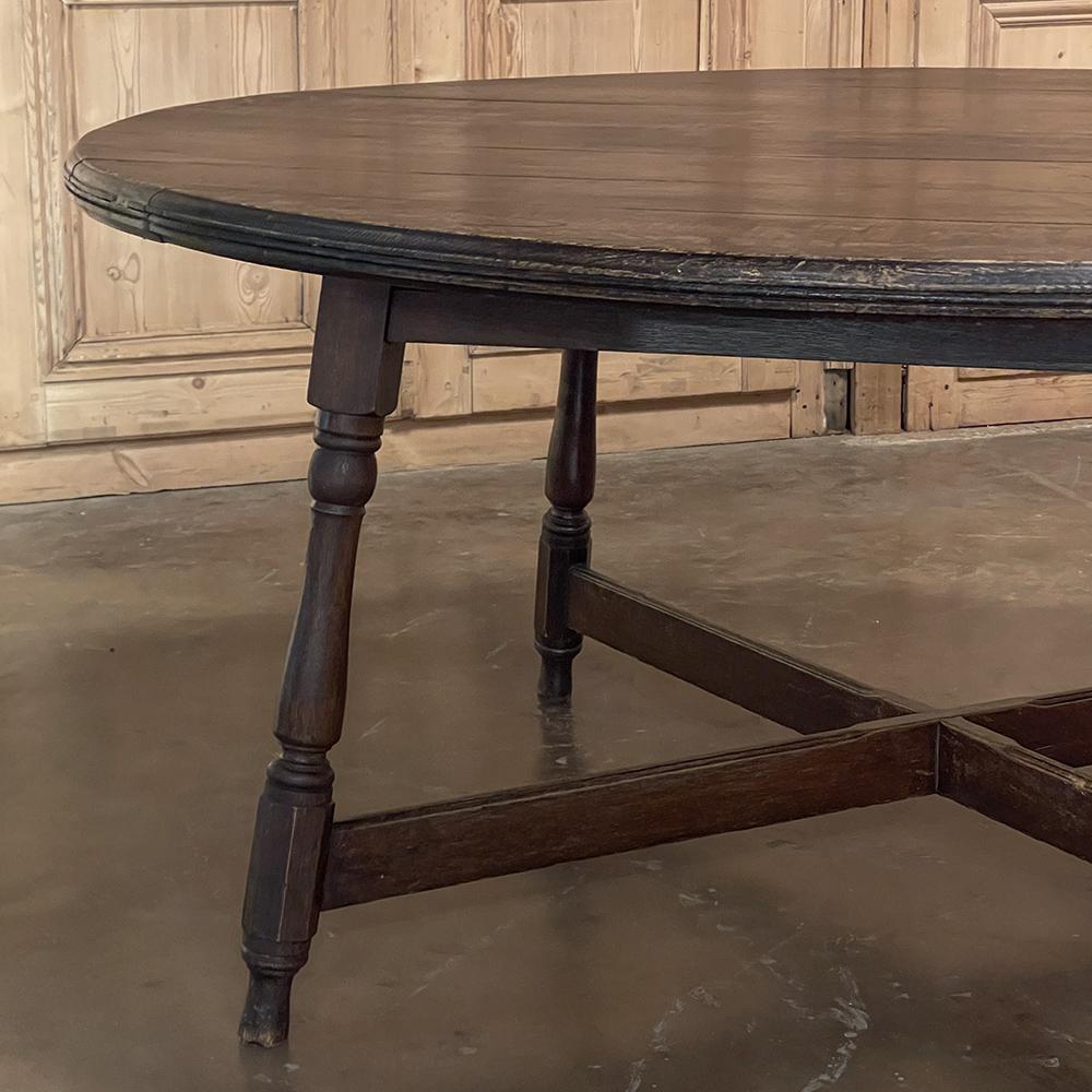 Antique Rustic Country French Oval Dining Table ~ Breakfast Table 2