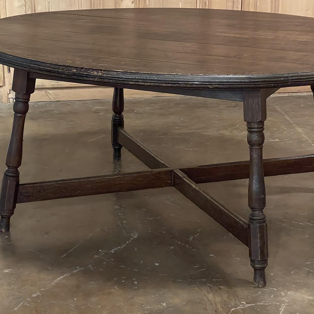 Antique Rustic Country French Oval Dining Table ~ Breakfast Table 4