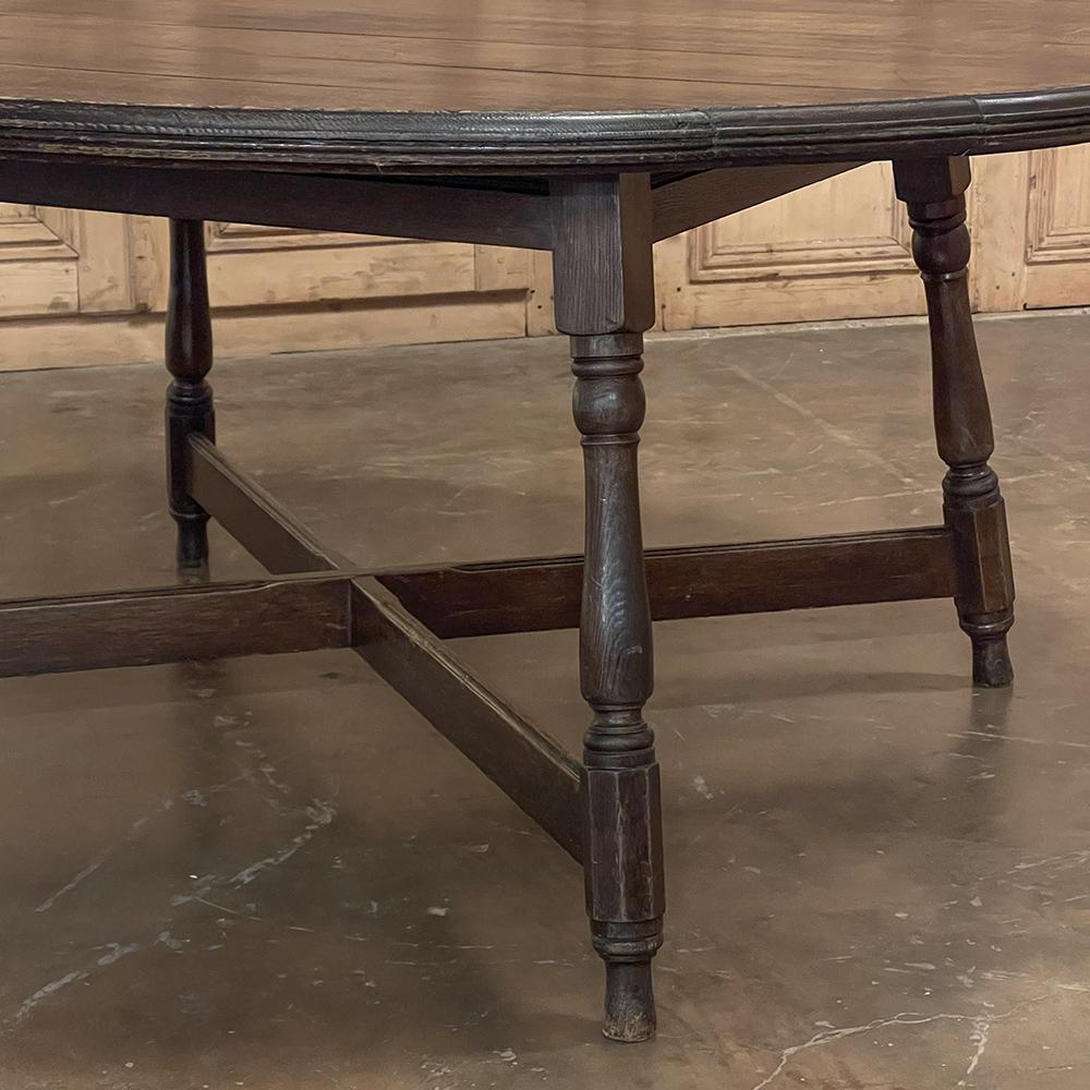Antique Rustic Country French Oval Dining Table ~ Breakfast Table 6