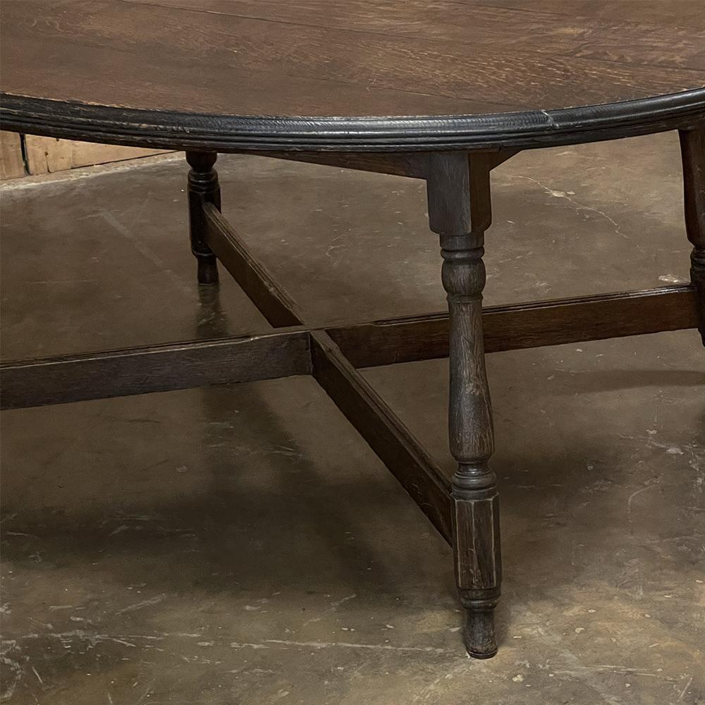 Antique Rustic Country French Oval Dining Table ~ Breakfast Table 9