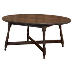 Antique Rustic Country French Oval Dining Table ~ Breakfast Table