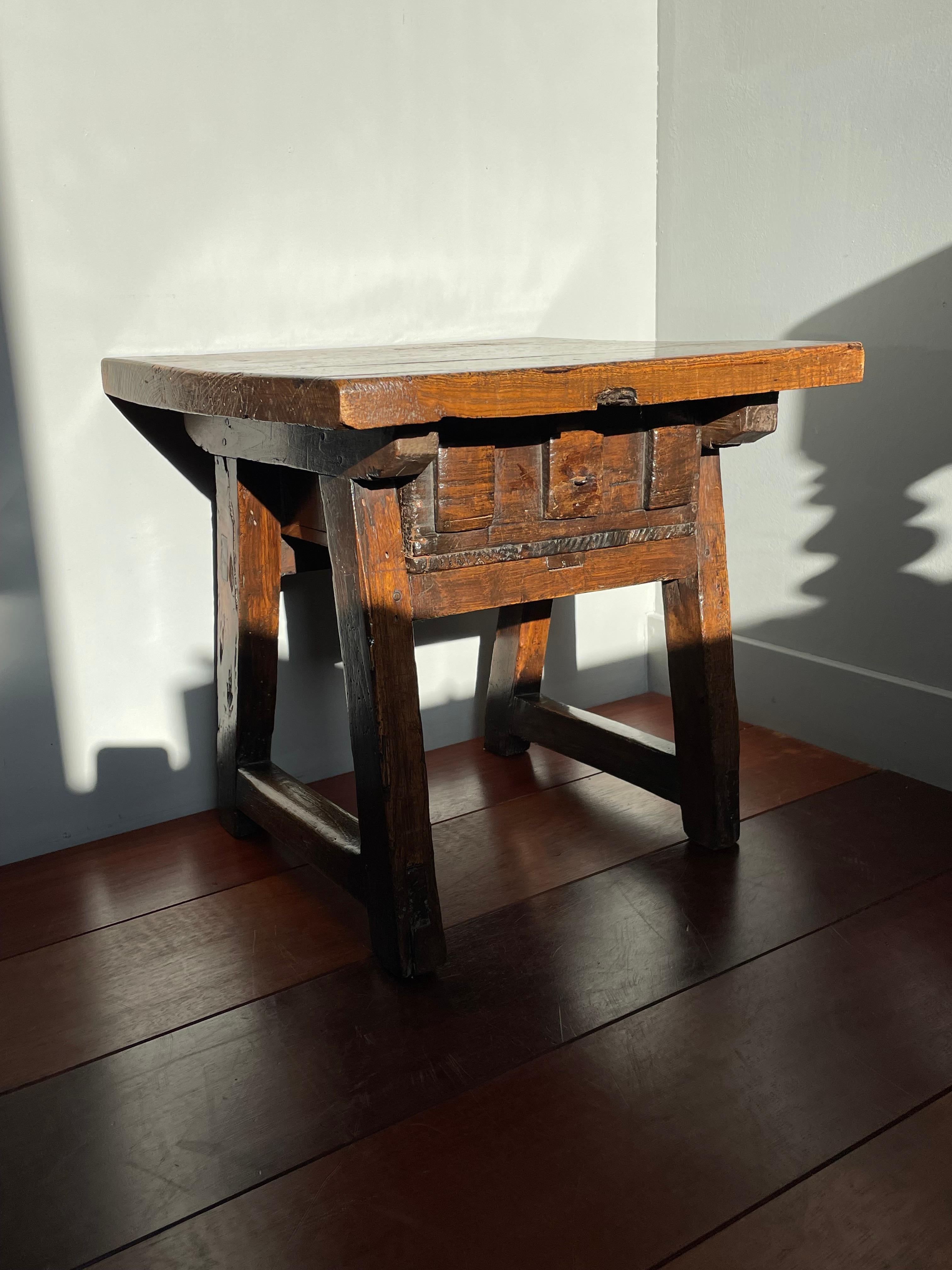 antique spanish side table
