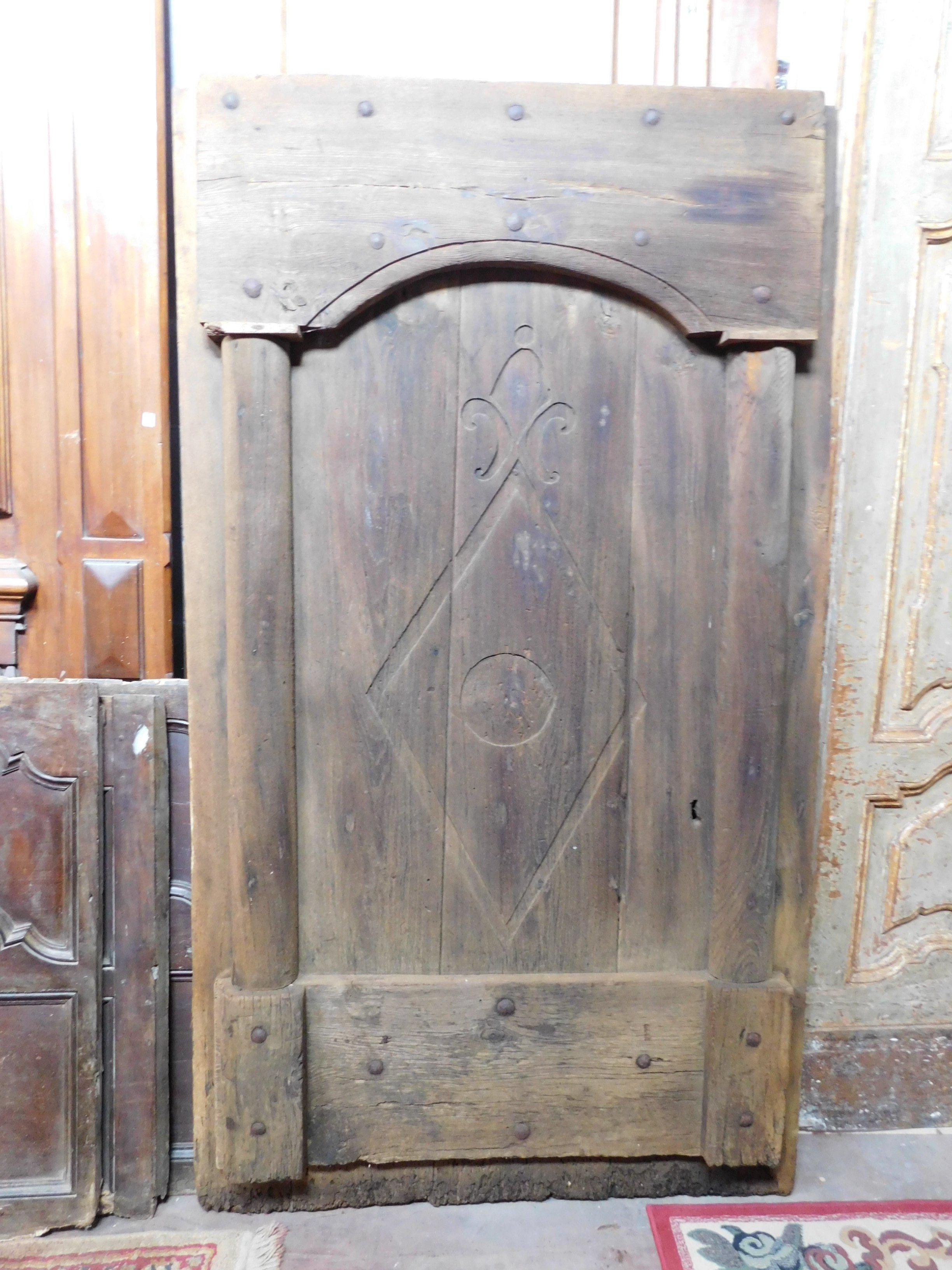 chestnut door