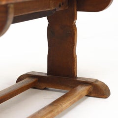 Antique Rustic Farmhouse Refectory Coffee Table from Oak