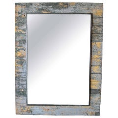 Antique Rustic French Large Mirror Frame