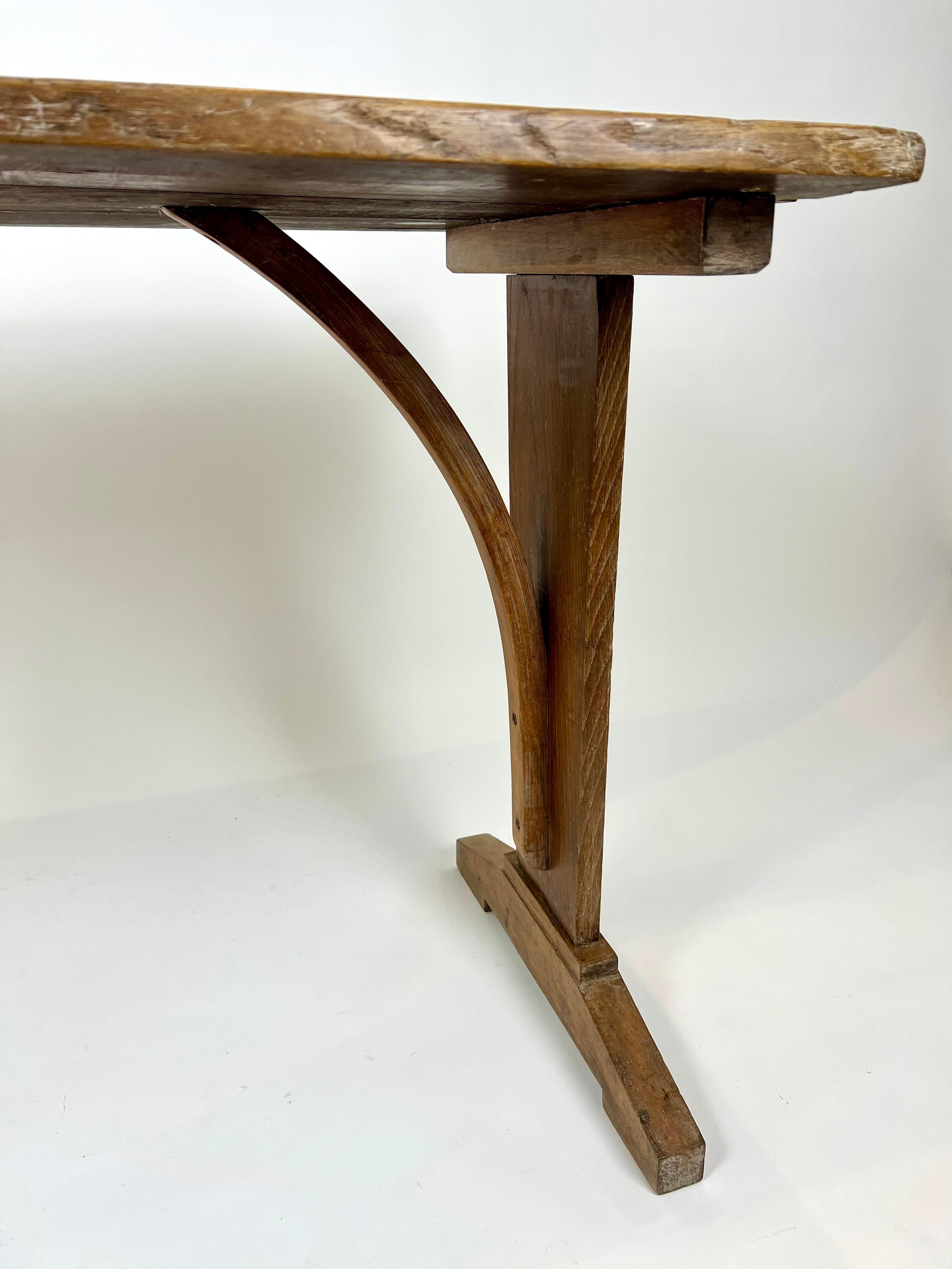 Antico tavolo rustico francese, fine XIX secolo in vendita 12