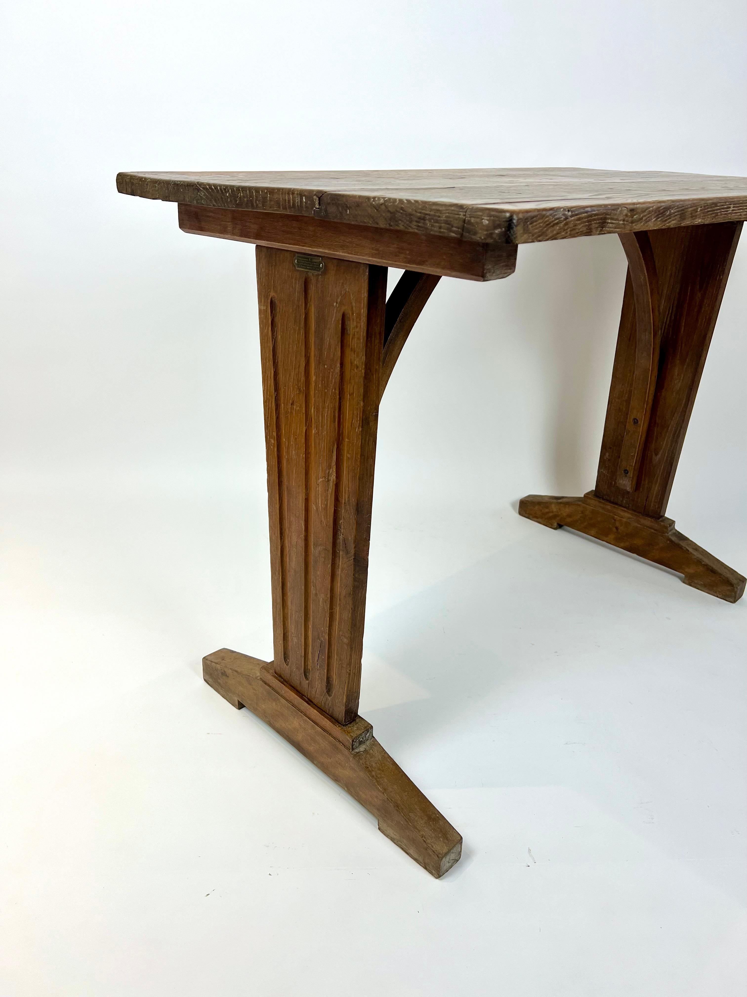 XVIII secolo Antico tavolo rustico francese, fine XIX secolo in vendita