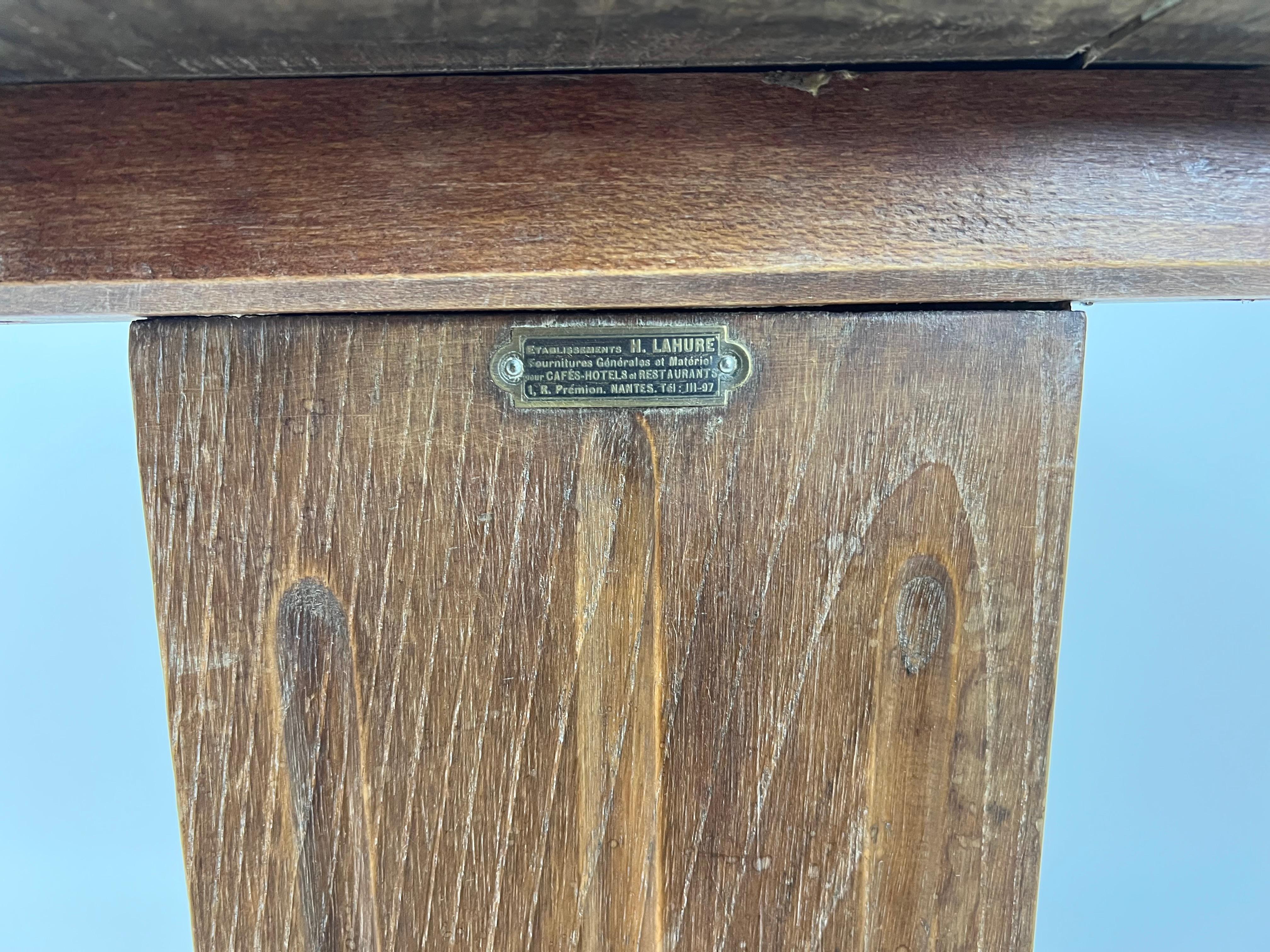 Antico tavolo rustico francese, fine XIX secolo in vendita 2