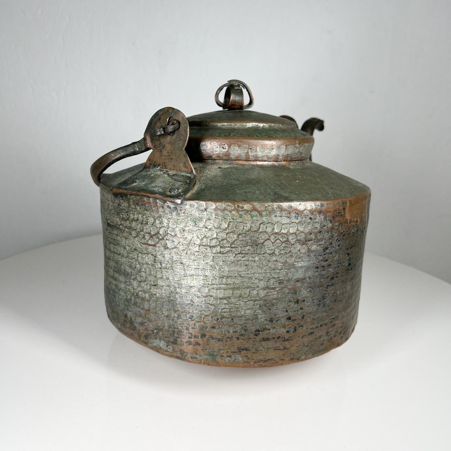 rustic tea kettle