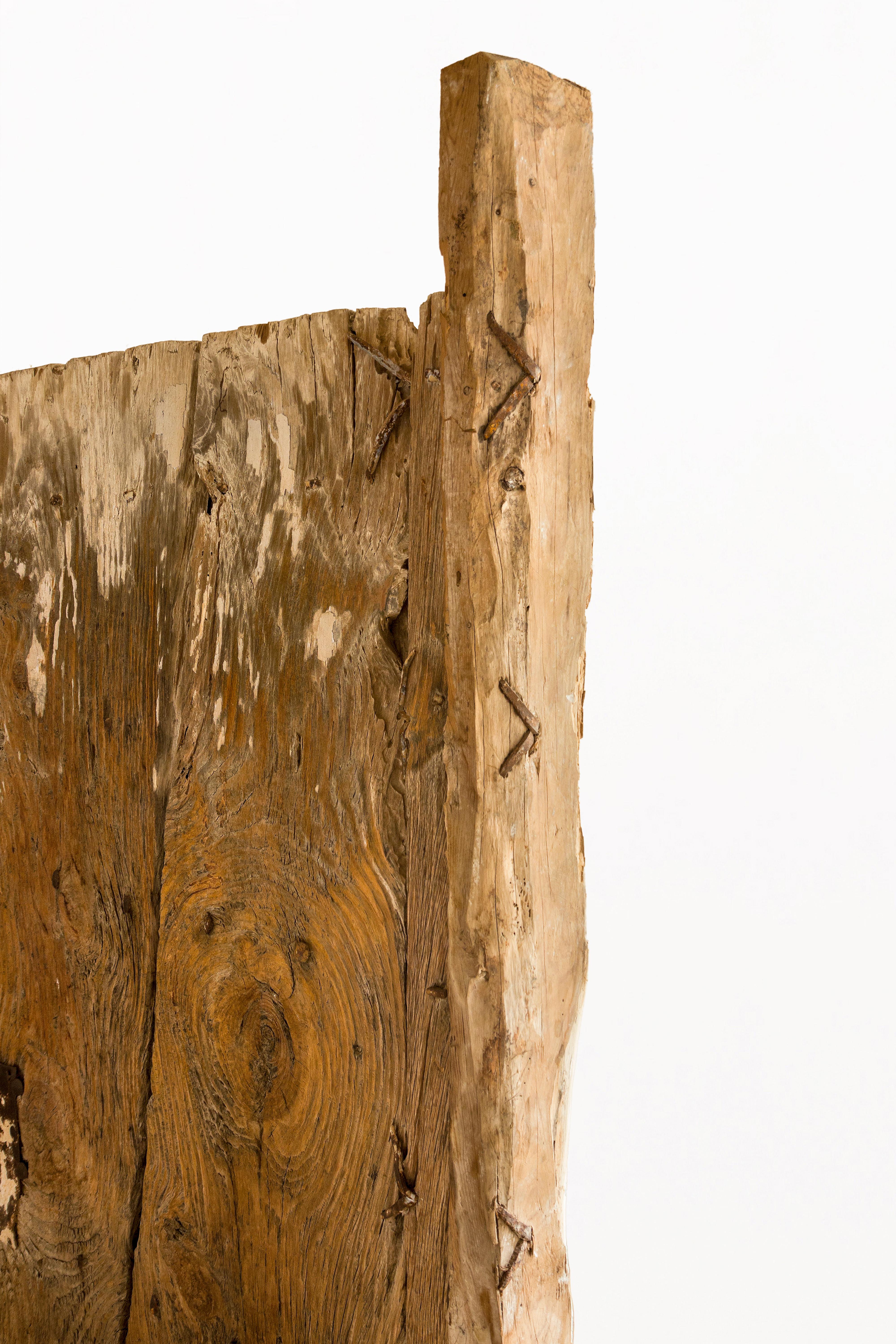 Rustique Ancienne porte rustique en Oak, Circa XVI Century, Espagne en vente