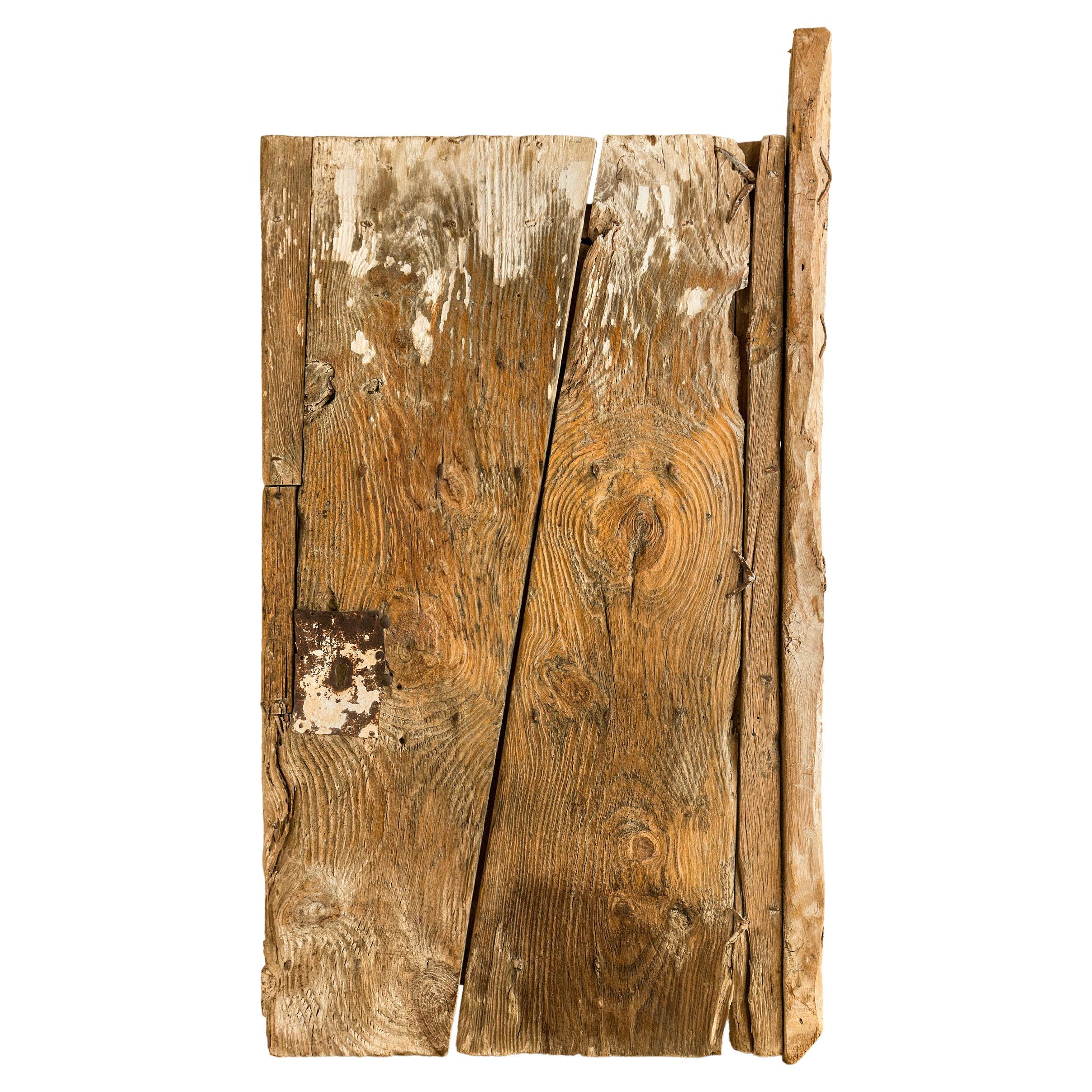 Antique Rustic Oak Door, Circa XVI Century, Spain
