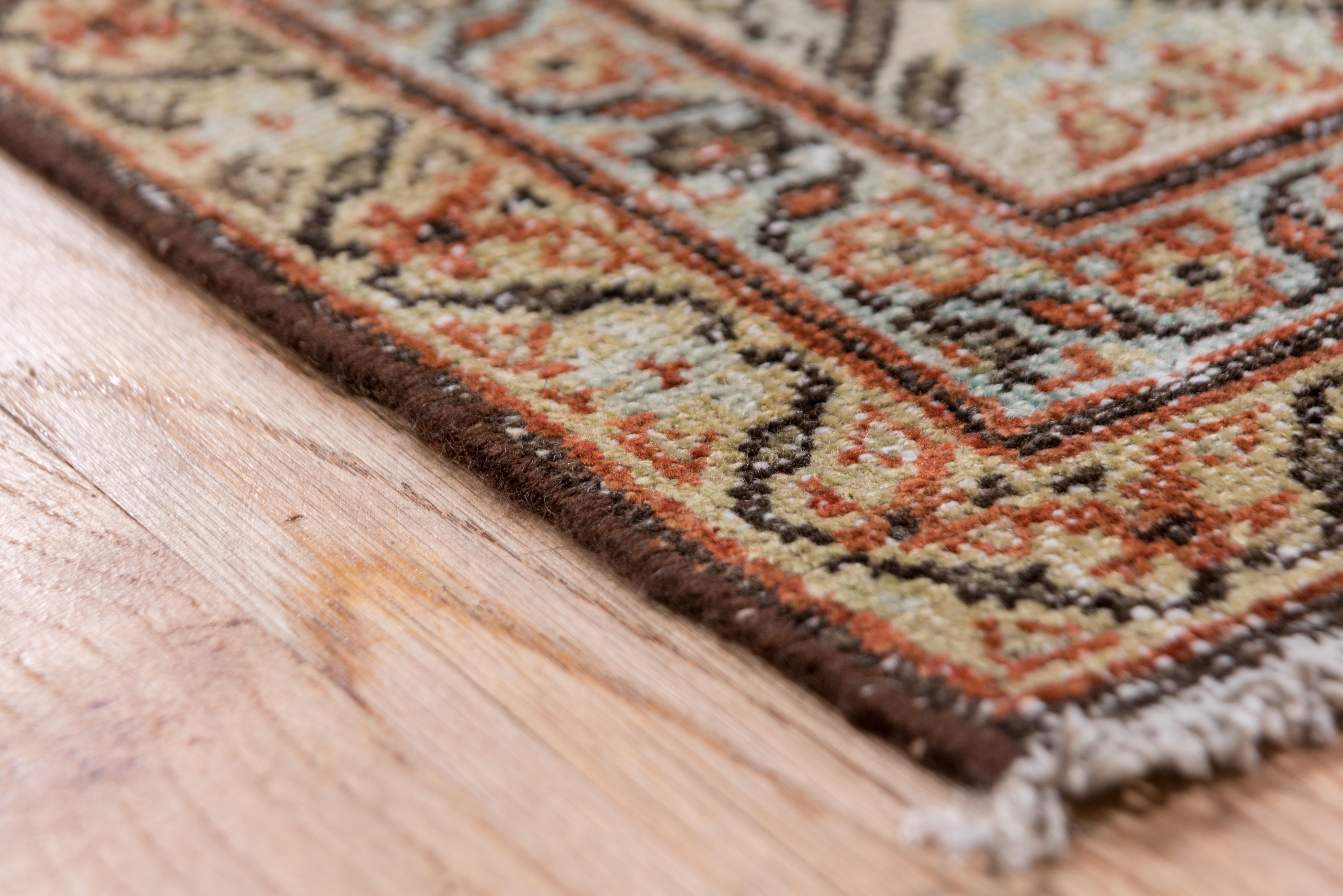 Antique Rustic Persian Mahal Carpet For Sale 1