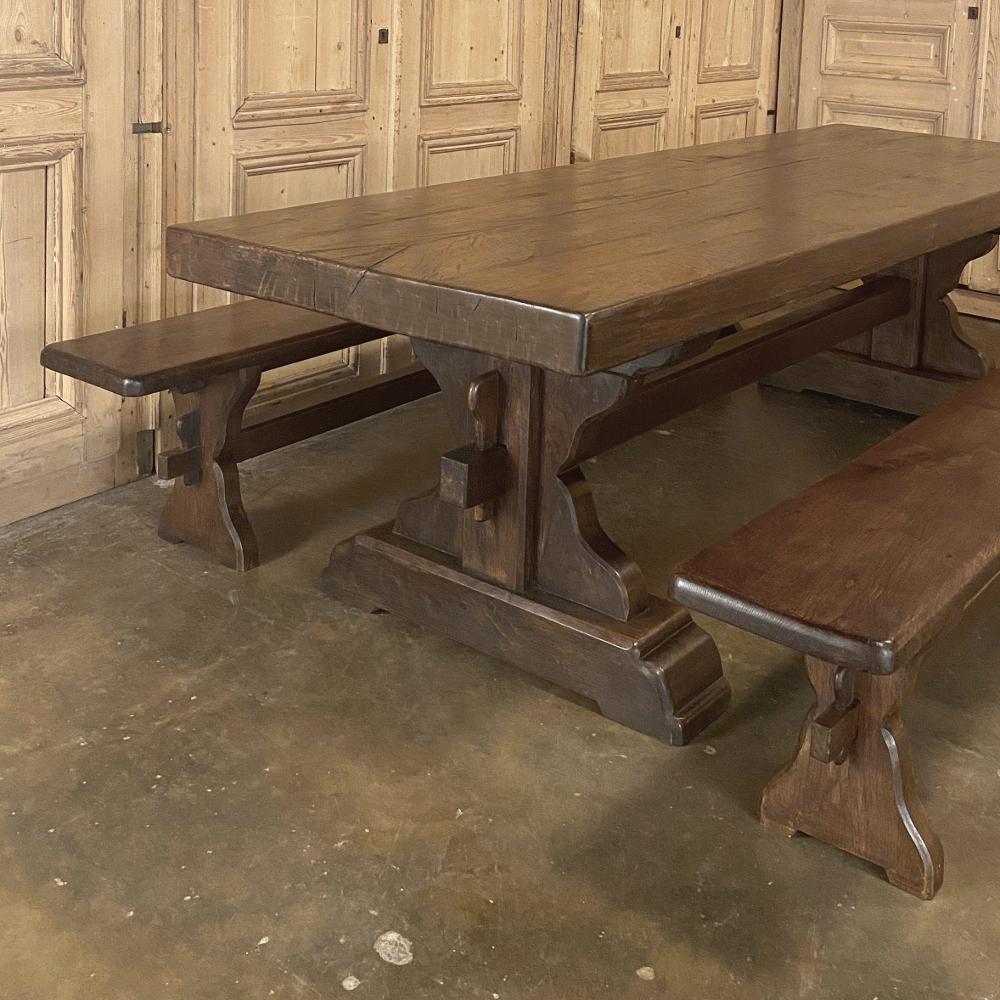 table with two benches