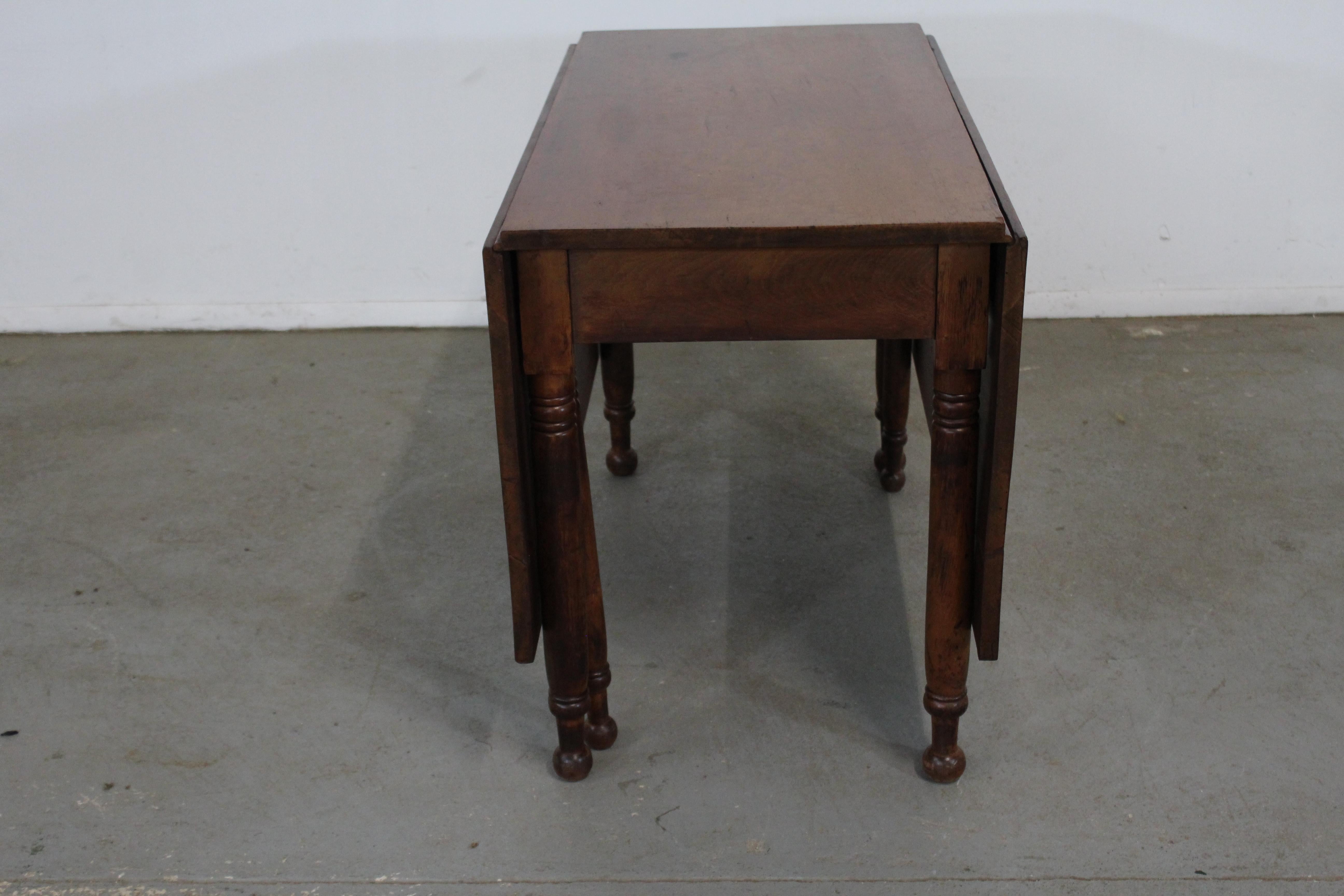 double drop leaf table