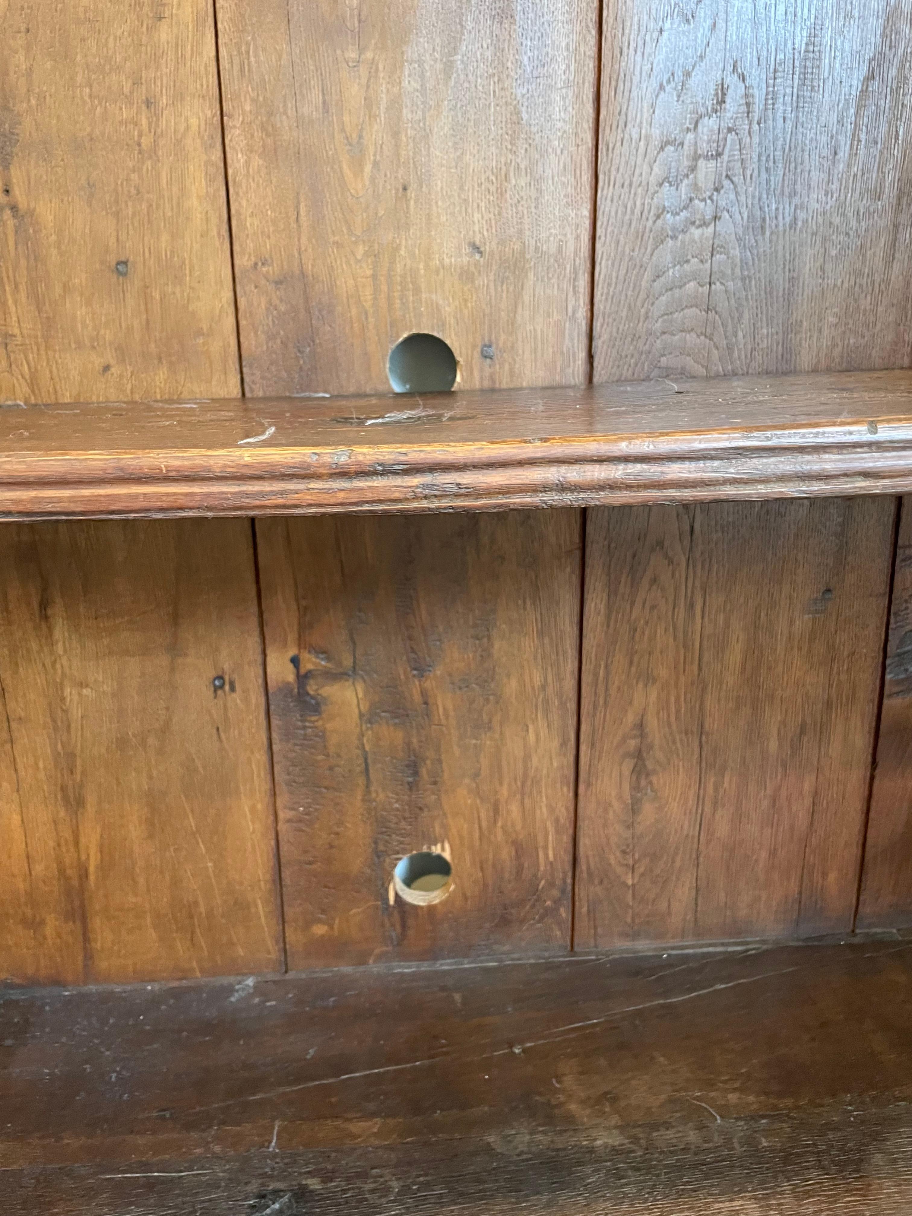 Antico mobile rustico in legno con ferramenta in ferro, fine XIX secolo in vendita 7