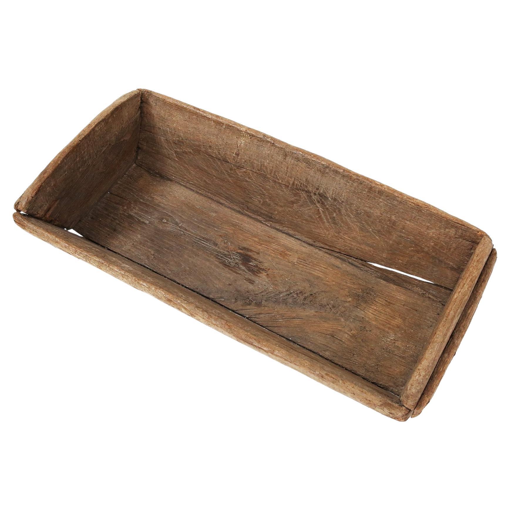 Antique Rustic Wooden Trough, France, 19th Century For Sale