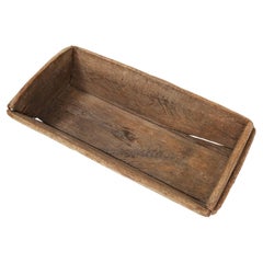 Antique Rustic Wooden Trough, France, 19th Century