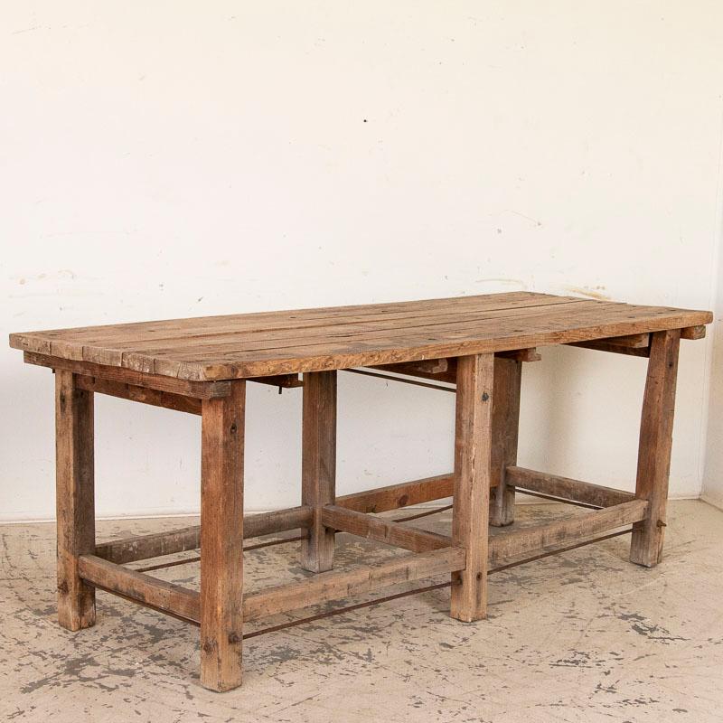 antique work table island