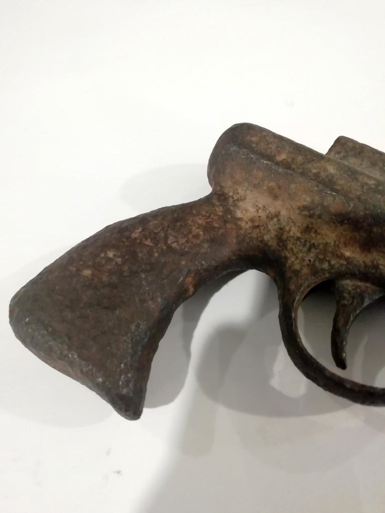 Antique Rusty Flare Gun Paperweight at 1stDibs antique flare gun