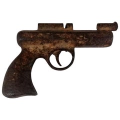 Antique Rusty Flare Gun Paperweight
