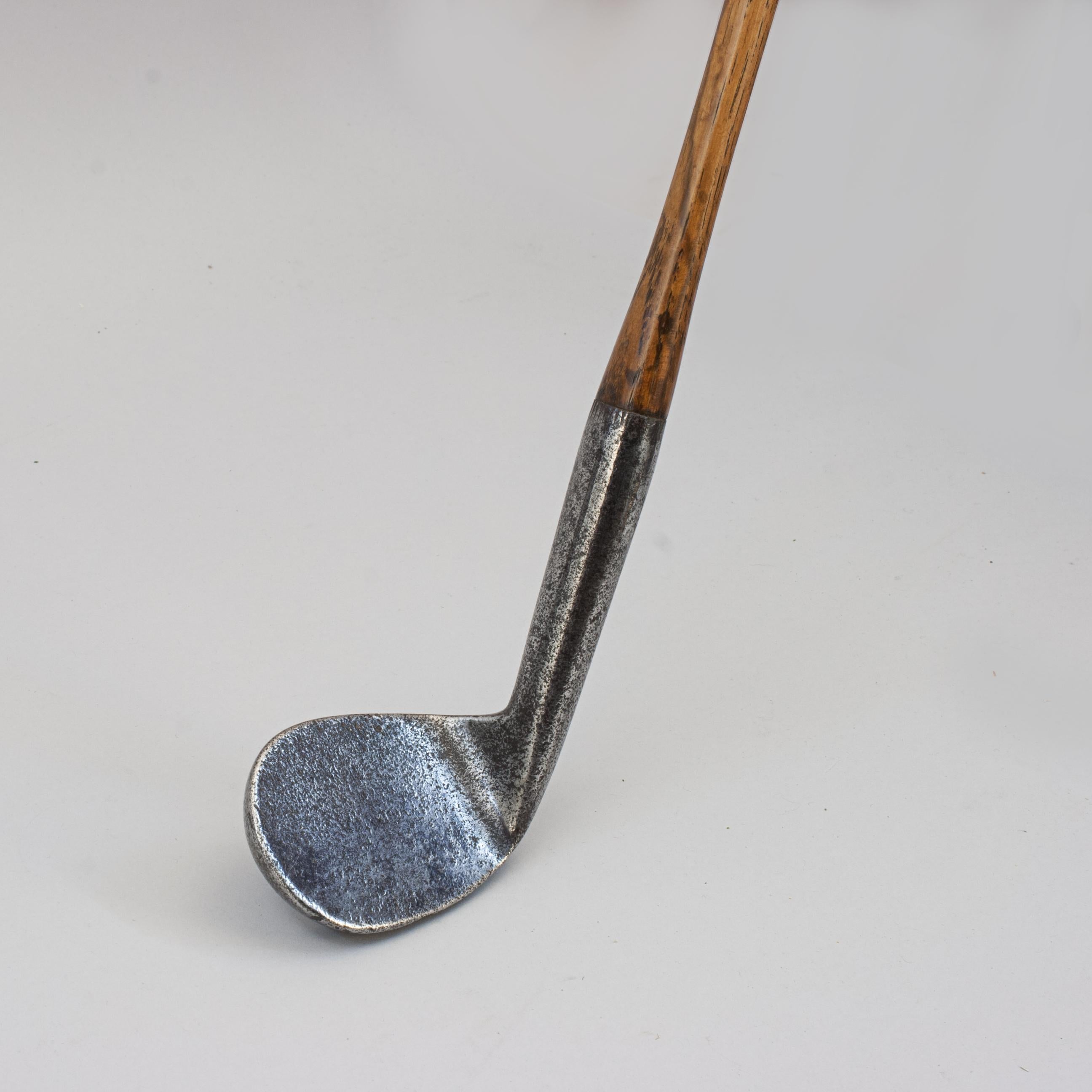 Antique Rut Niblick, Hickory Shafted Golf Club For Sale 3