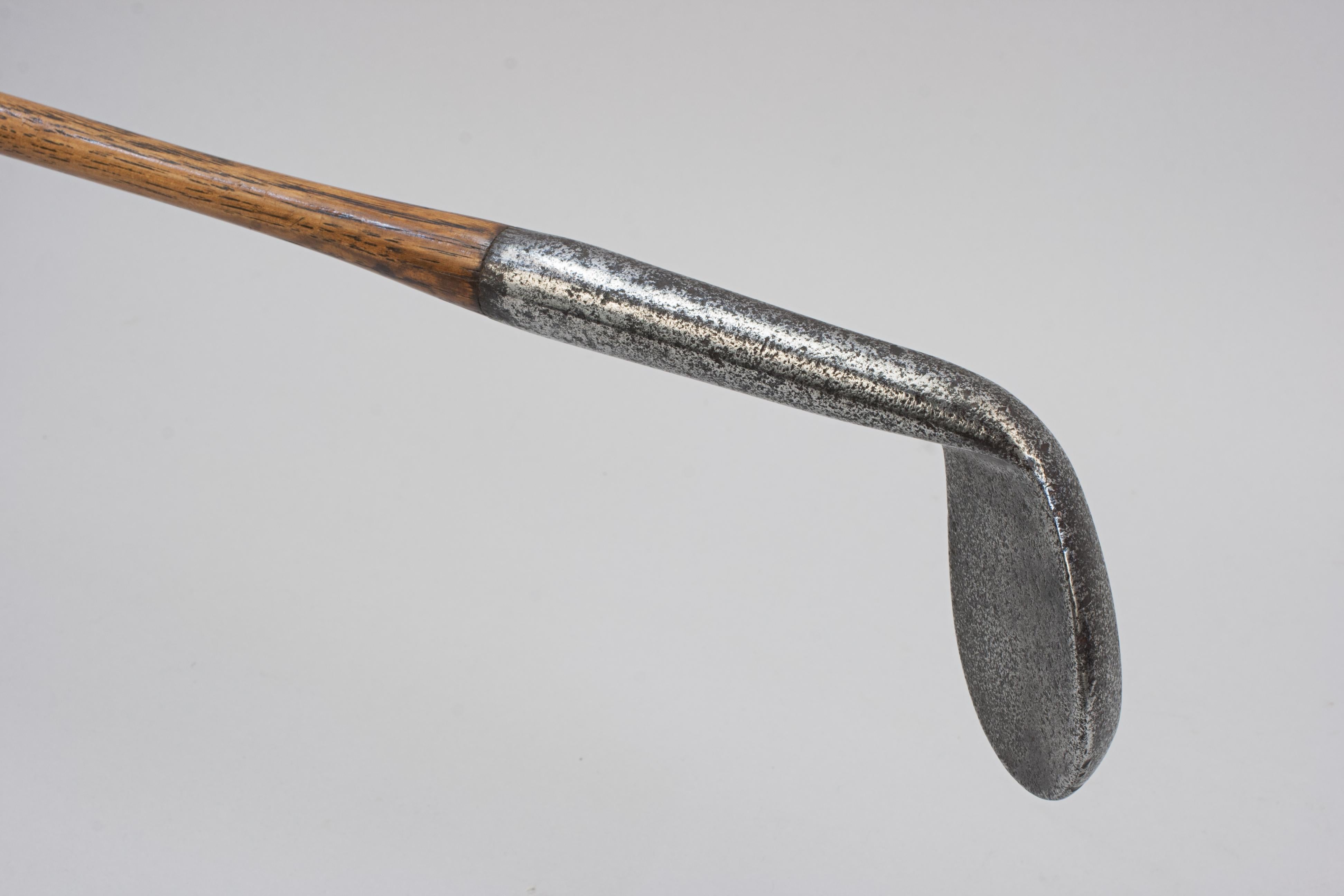 Iron Antique Rut Niblick, Hickory Shafted Golf Club For Sale