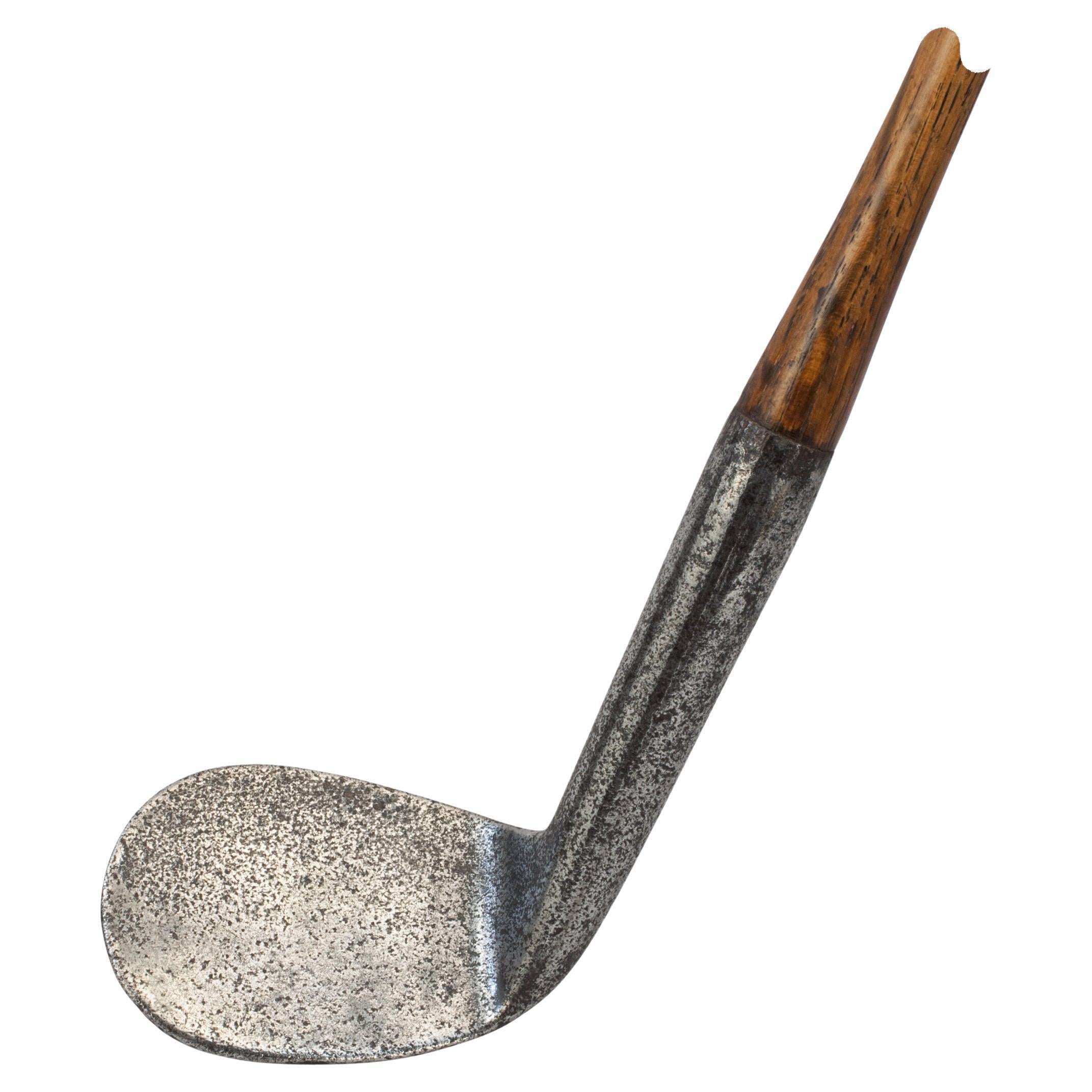 Antique Rut Niblick, Hickory Shafted Golf Club For Sale