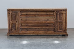 Antique Sacristy Chest From Italy, Circa 1750
