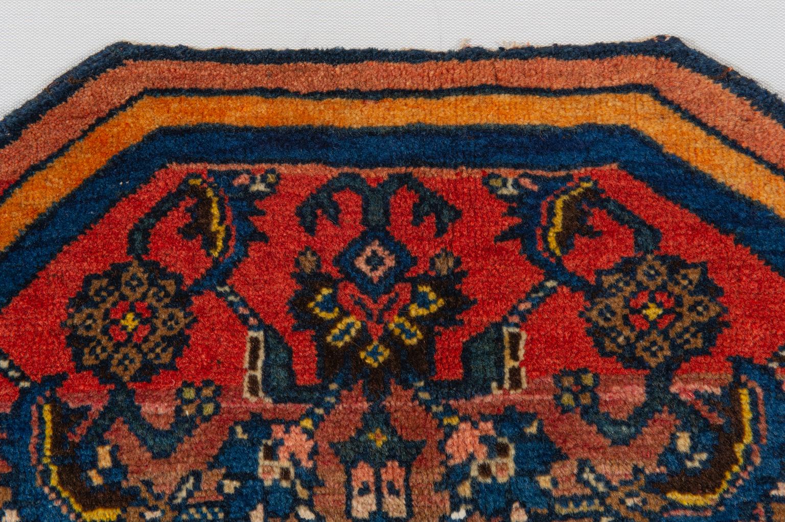 Antiker Sattel-Teppich aus dem Kaukasus im Angebot 1