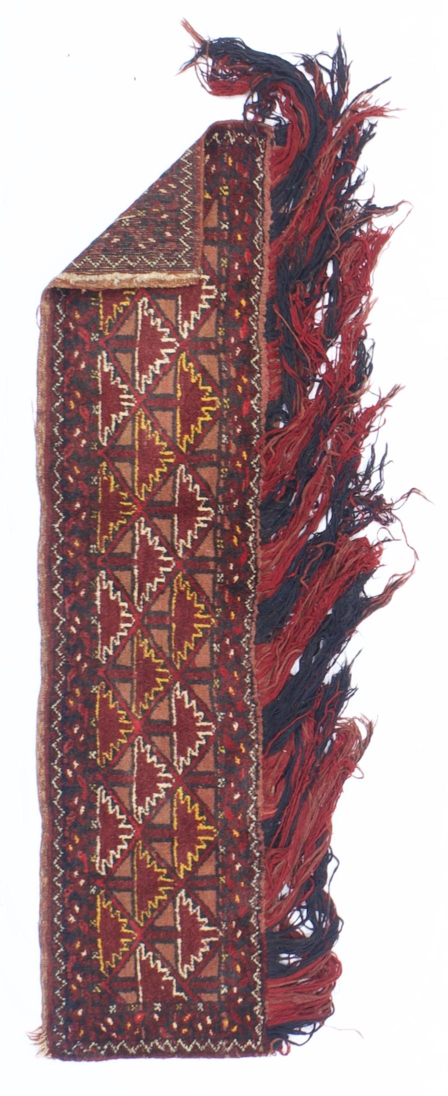 Sac de selle antique Yamoud 1'4