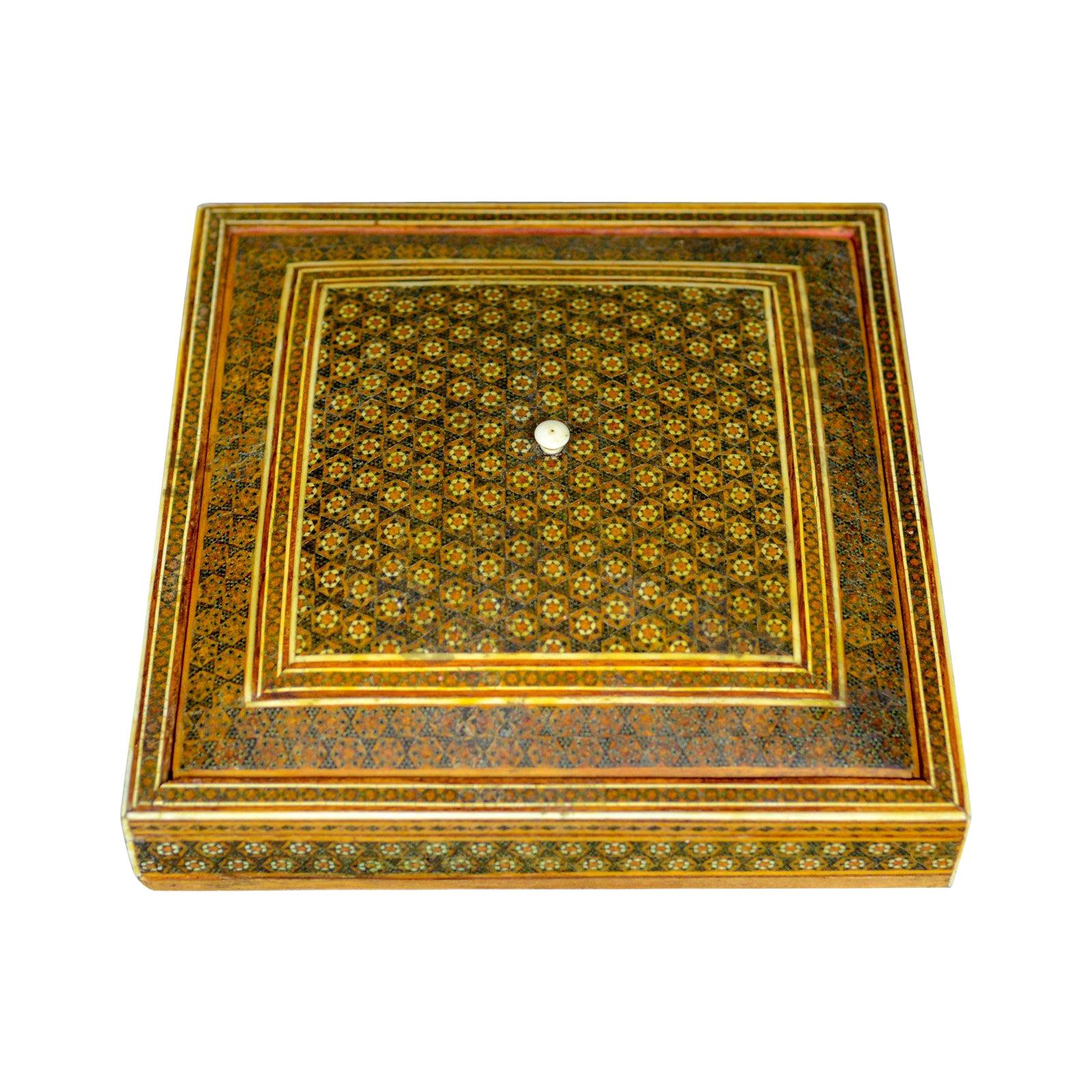 Antique Sadeli Ware Box, Anglo-Indian, Jewelry, Late 19th Century