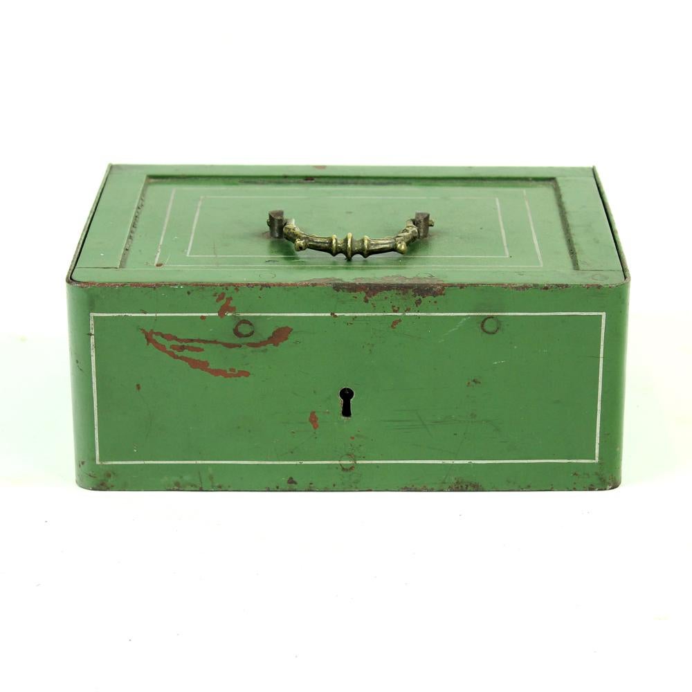 Art Deco Antique Safe Deposit Box By Vich&Co, 1920s For Sale