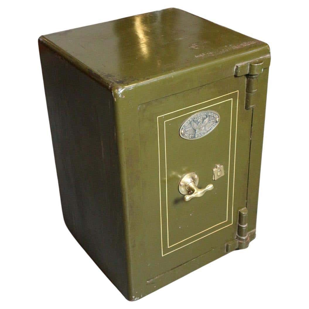 Old Rustic Keypad Safe Antique Safe at 1stDibs