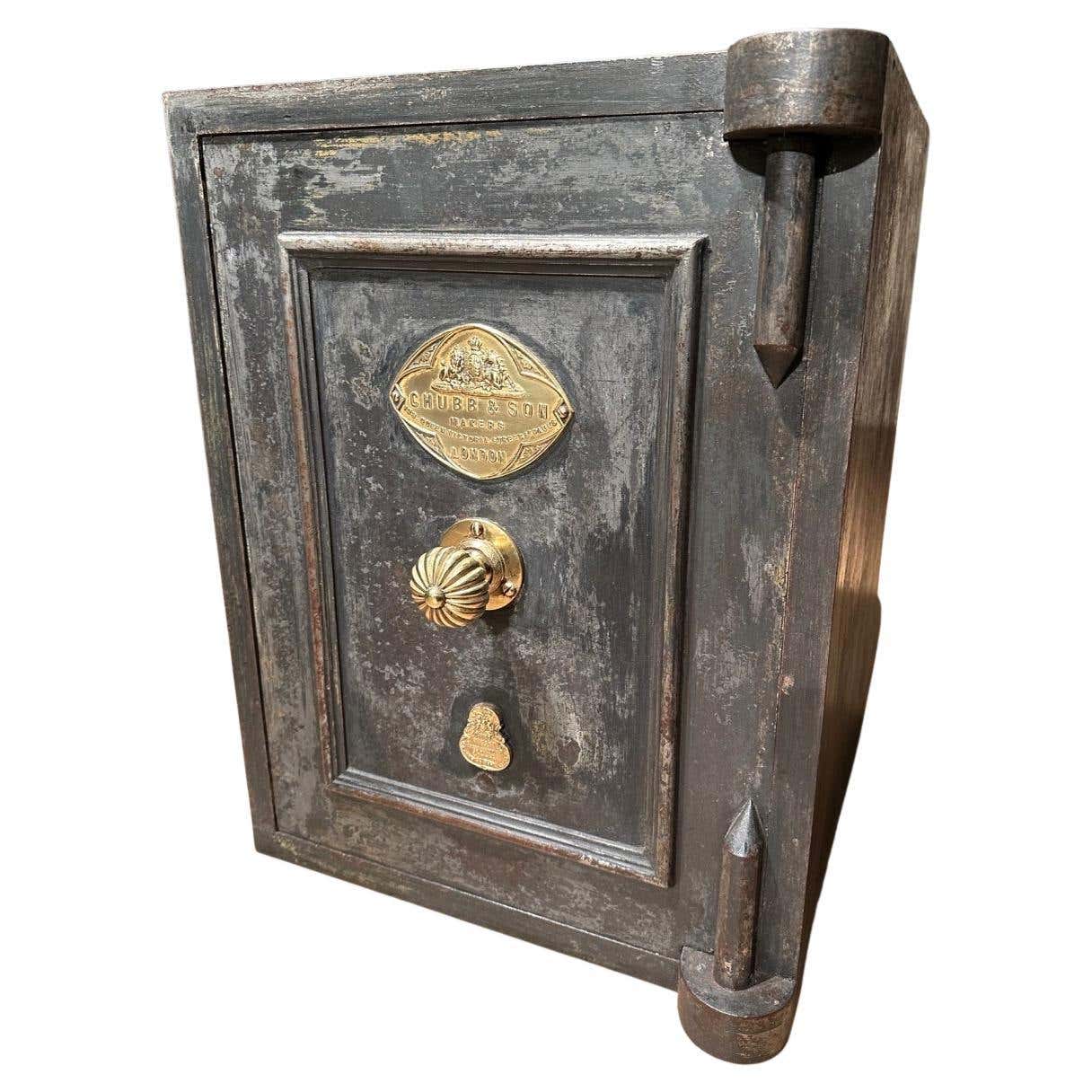 Old Rustic Keypad Safe Antique Safe at 1stDibs