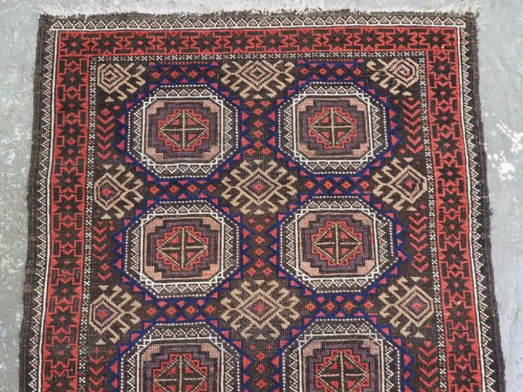 Pakistani Antique Salar Khani Baluch Rug, Circa 1900 For Sale