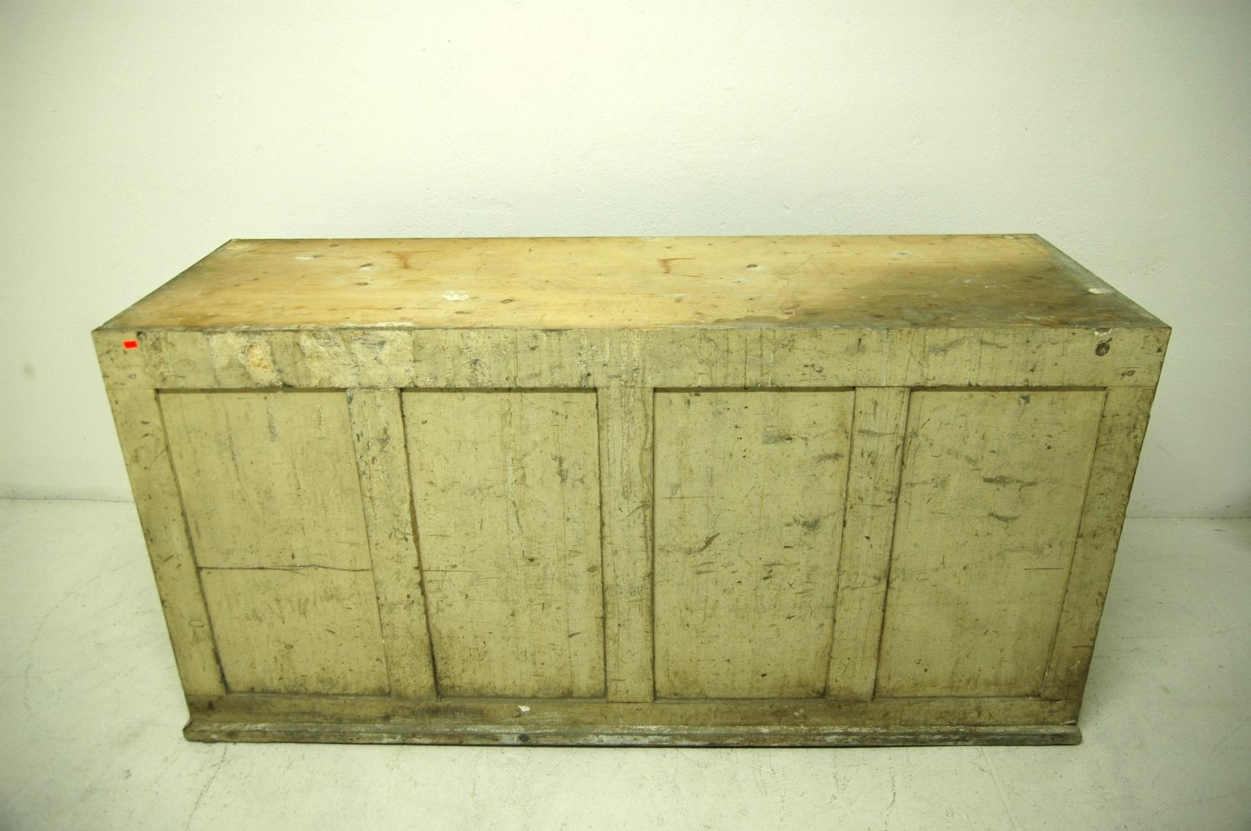 Antique Sales Counter, Work Table from the 1920s, Bohemia 8