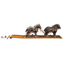 Antique Salesman Sample Horse Hitch by Milwaukee Saddlery