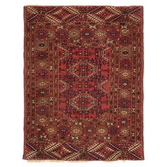 Antiker Bokhara-Turkoman-Teppich von Salor