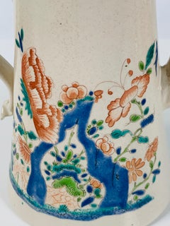 Antique Salt-Glazed Teapot Made in Mid-18th Century, England