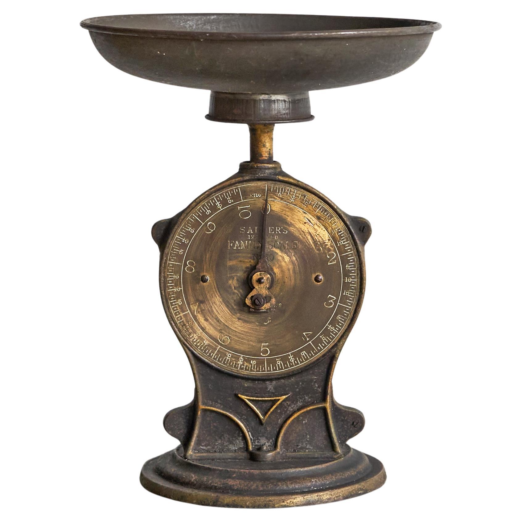 Antique Salter's Family Scale England Early 20th Century