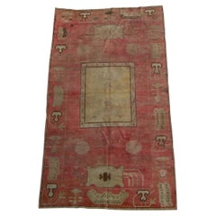 Antiker Samarkand-Teppich 1900 -10'7'' X 5'6''