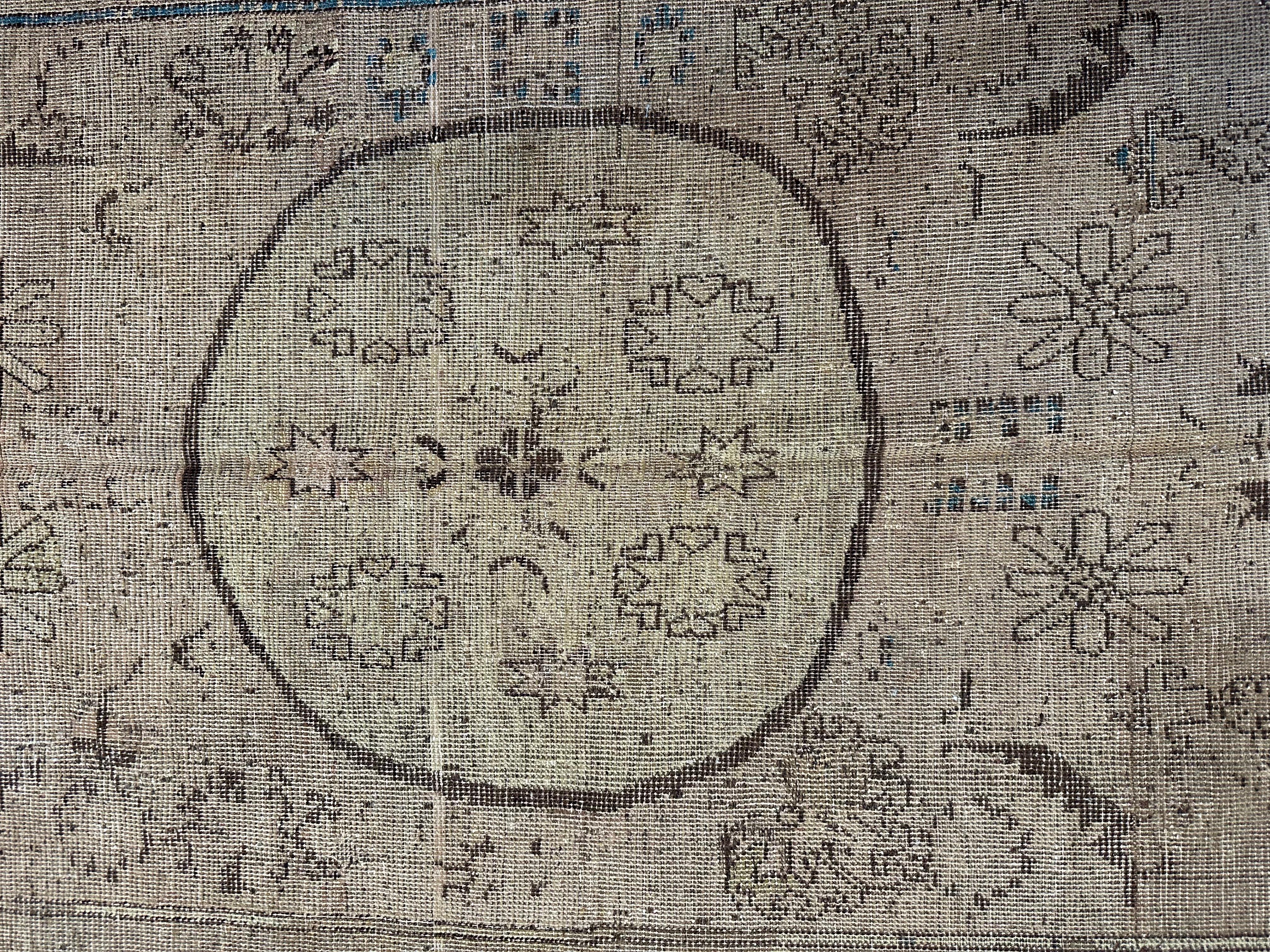 Tapis ancien Uzbek Samarkand 11'5'' X 5'10'', tribal et traditionnel, antique et vintage, laine sur base de coton