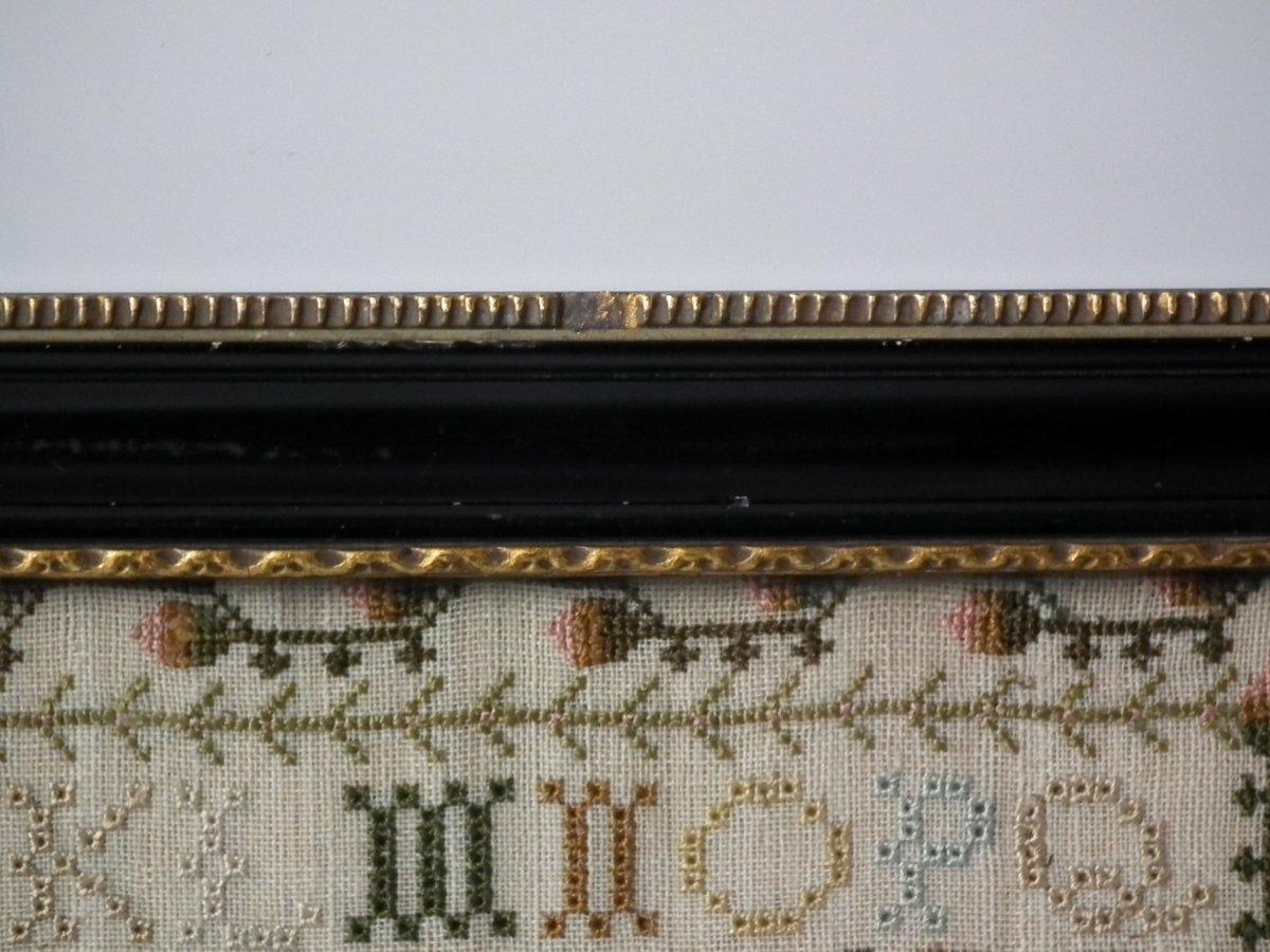 Antique Sampler, 1780 by Lydia Dawes 8