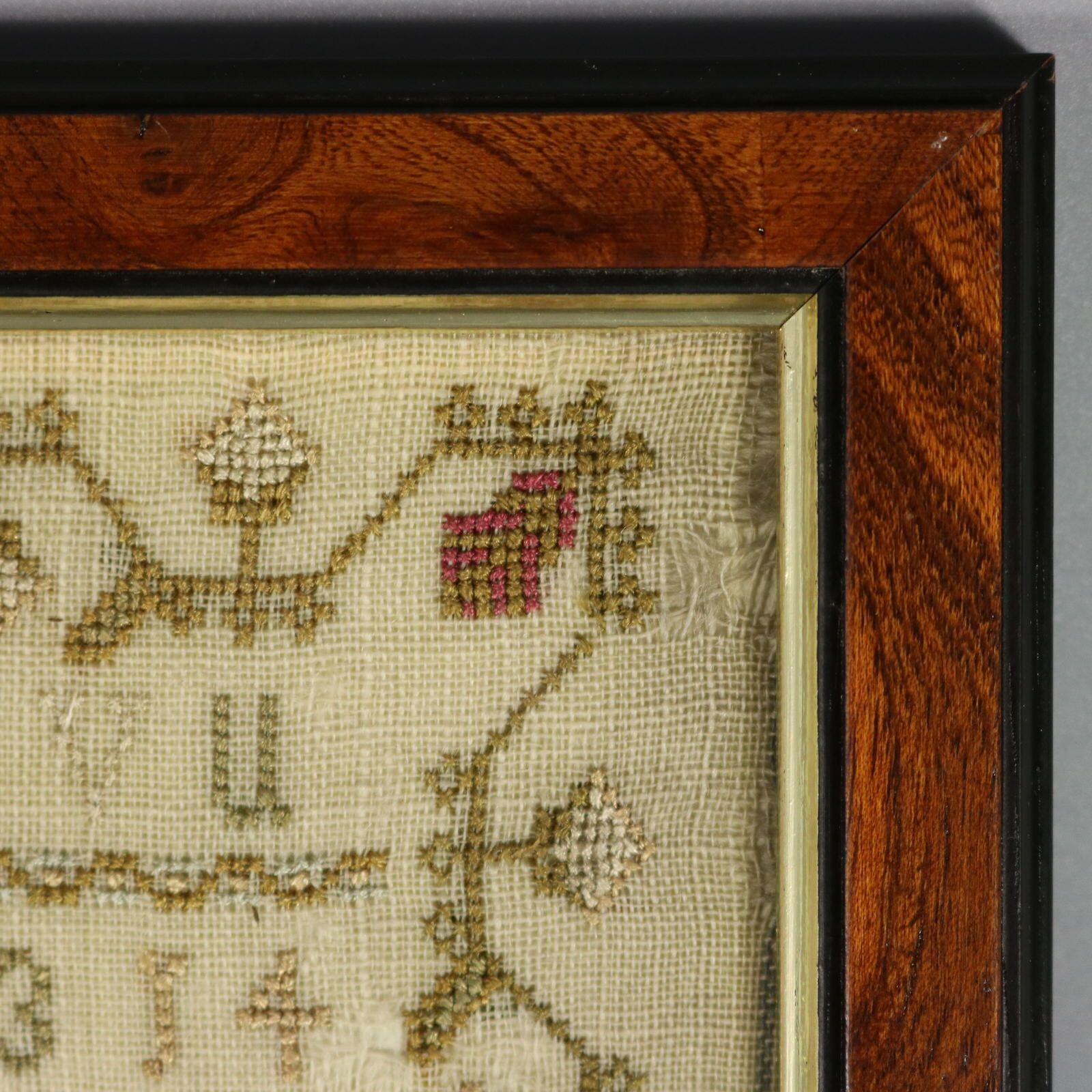 Antique Sampler, 1783, by Eliz Taylor Aged 9 12