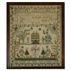 Antique Sampler, 1783, by Eliz Taylor Aged 9